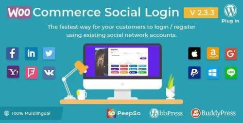 WooCommerce Social Login v2.7.2 – Plugin GPL Latest Version
